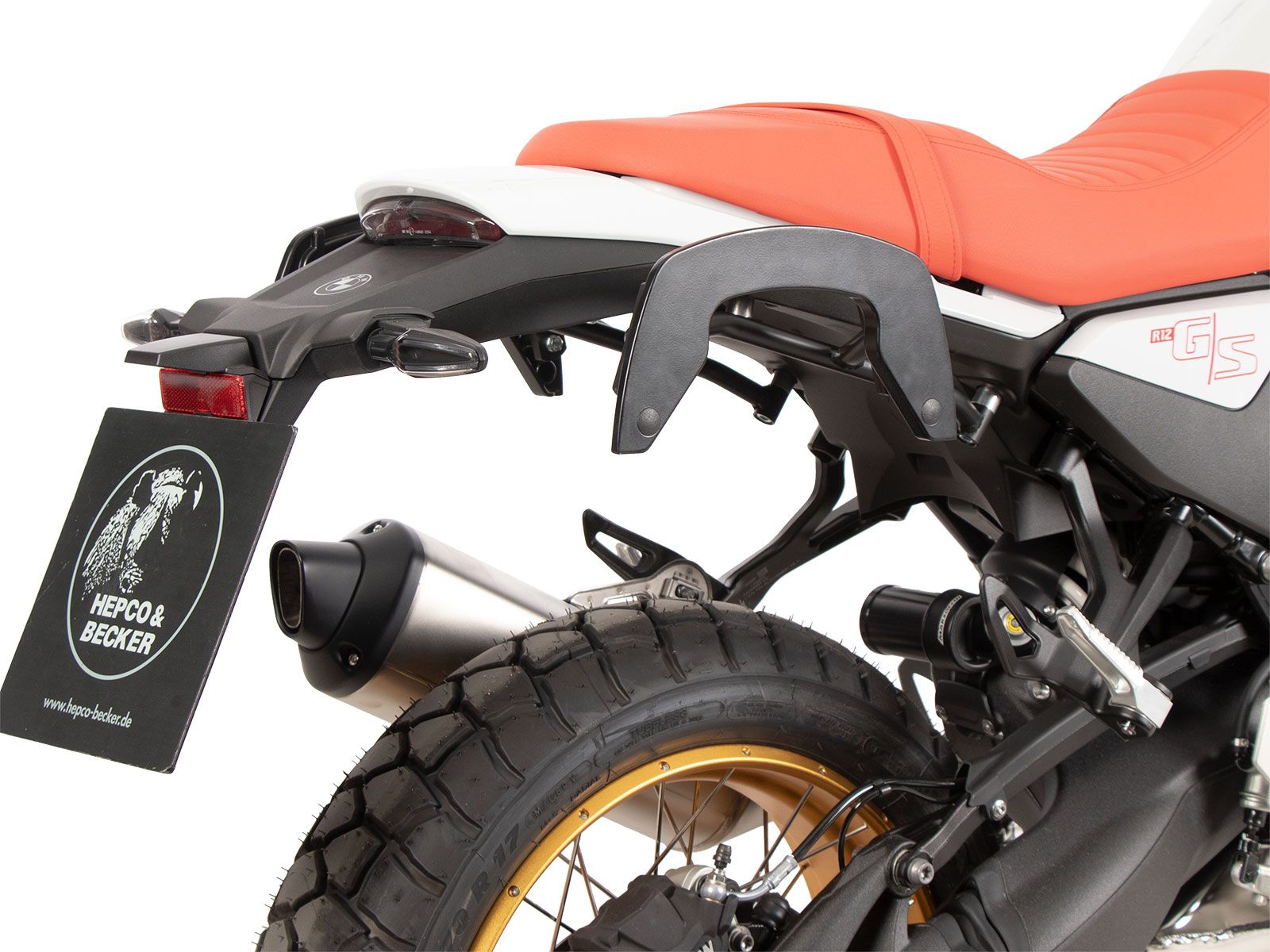 C-Bow zijdrager zwart voor BMW R 12 G/S (25-) Hepco & Becker