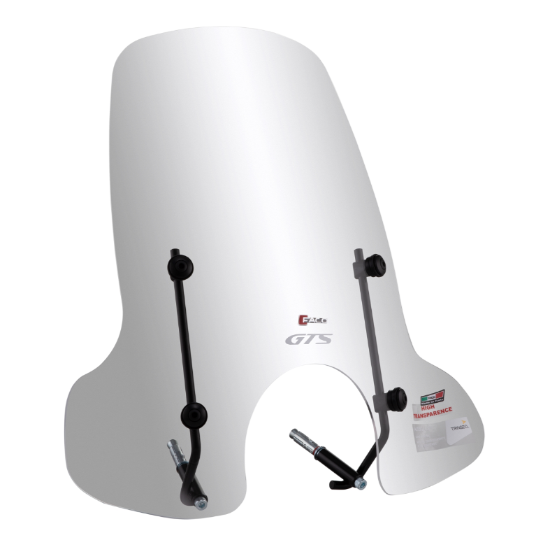 Voorruit FACO hoog voor Vespa GTS /GTS Super 125/300cc (`23-), blank