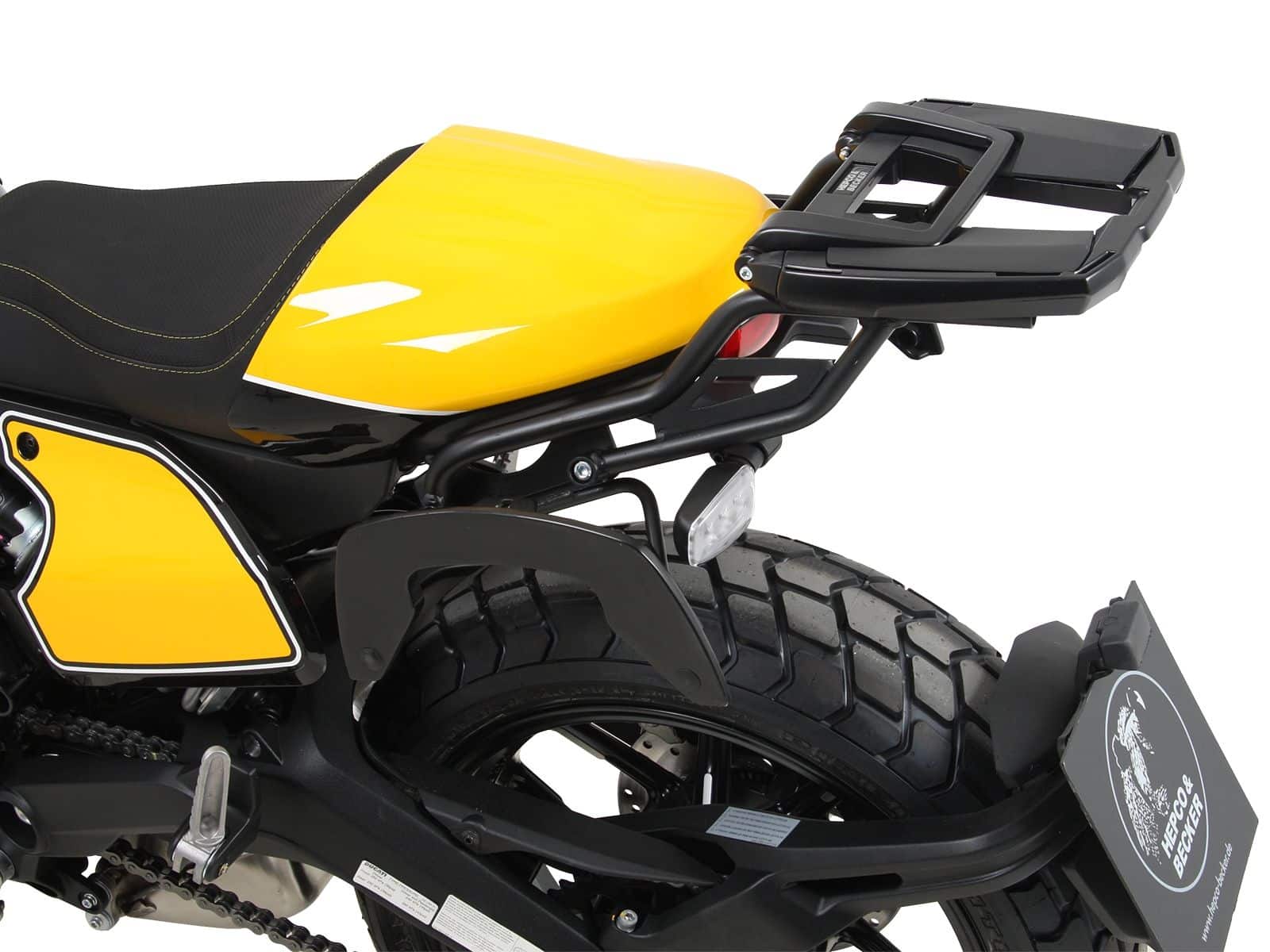 Easyrack topkoffer zwart voor Ducati Scrambler 800 (19-22) Hepco & Becker