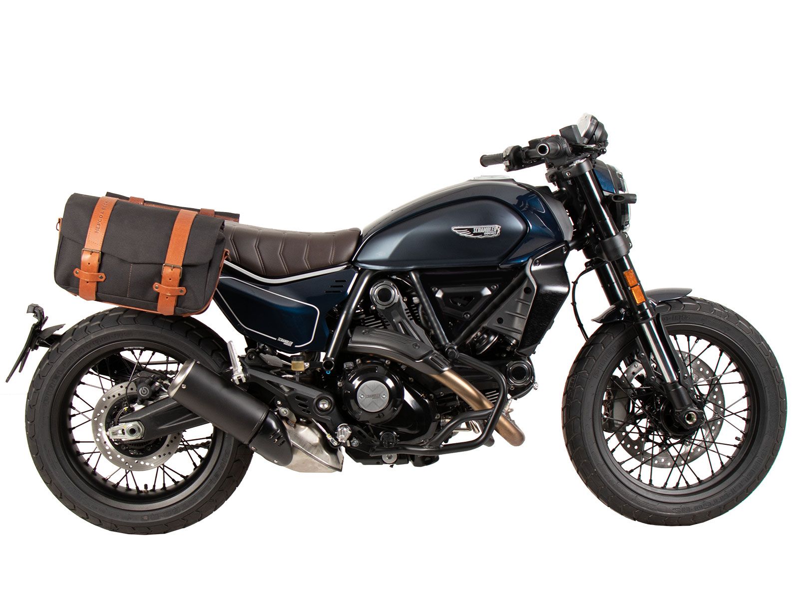 C-Bow zijdrager zwart voor Ducati Scrambler 800 Nightshift /Full Throttle (23-) Hepco & Becker