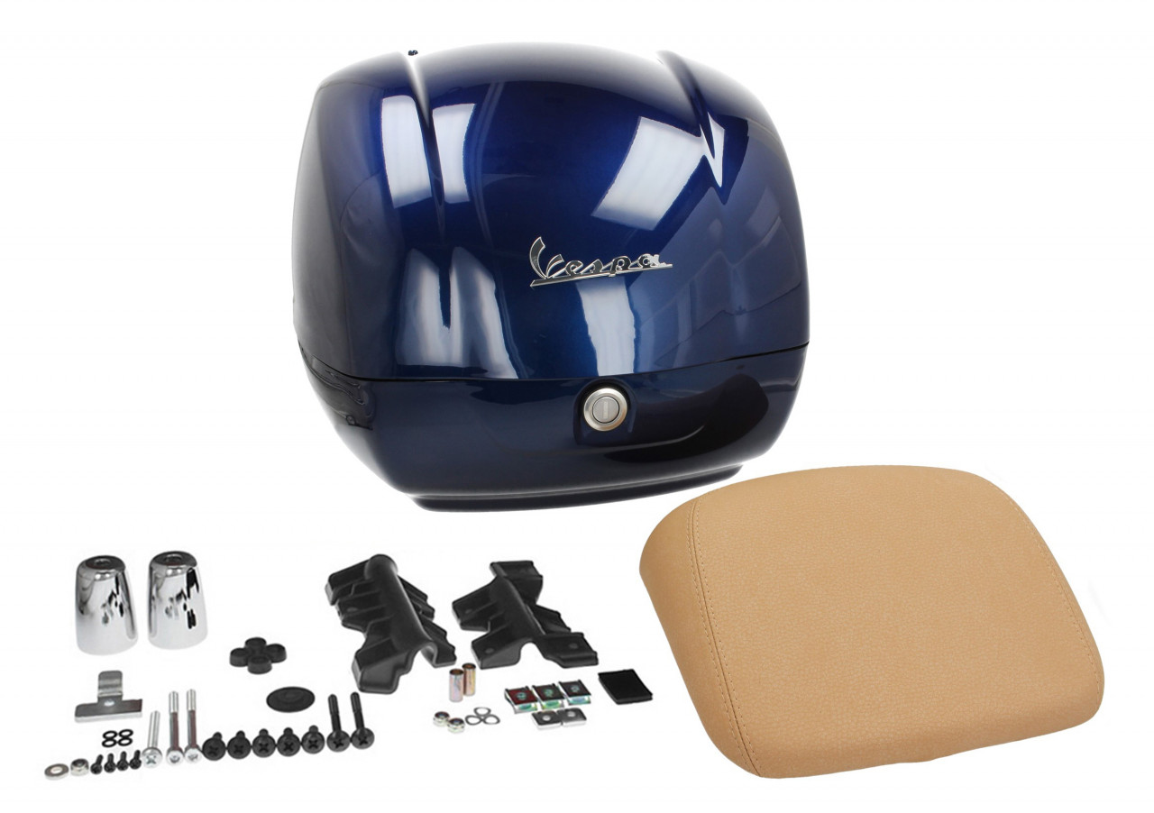 Originele topkoffer voor Vespa GTS - Blauw Energia 289/A 36L