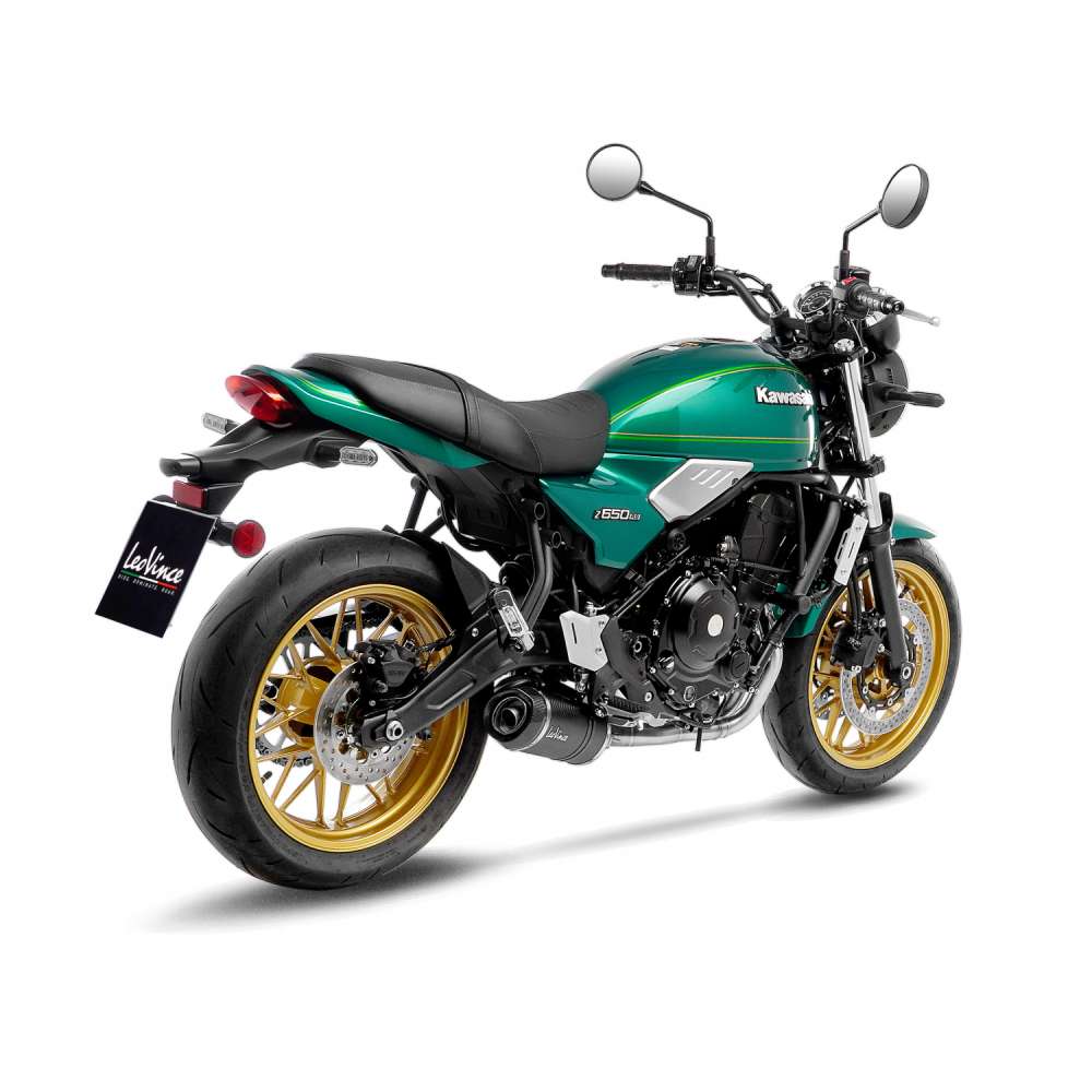 LeoVince compleet systeem LV One Evo voor Kawasaki Ninja /Versys /Z 650 , carbon, E-keurmerk