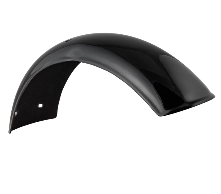 Spatbord 2.0 Garelli EVO II zonder beugel voor Vespa PX 80-200cc, GFK zwart