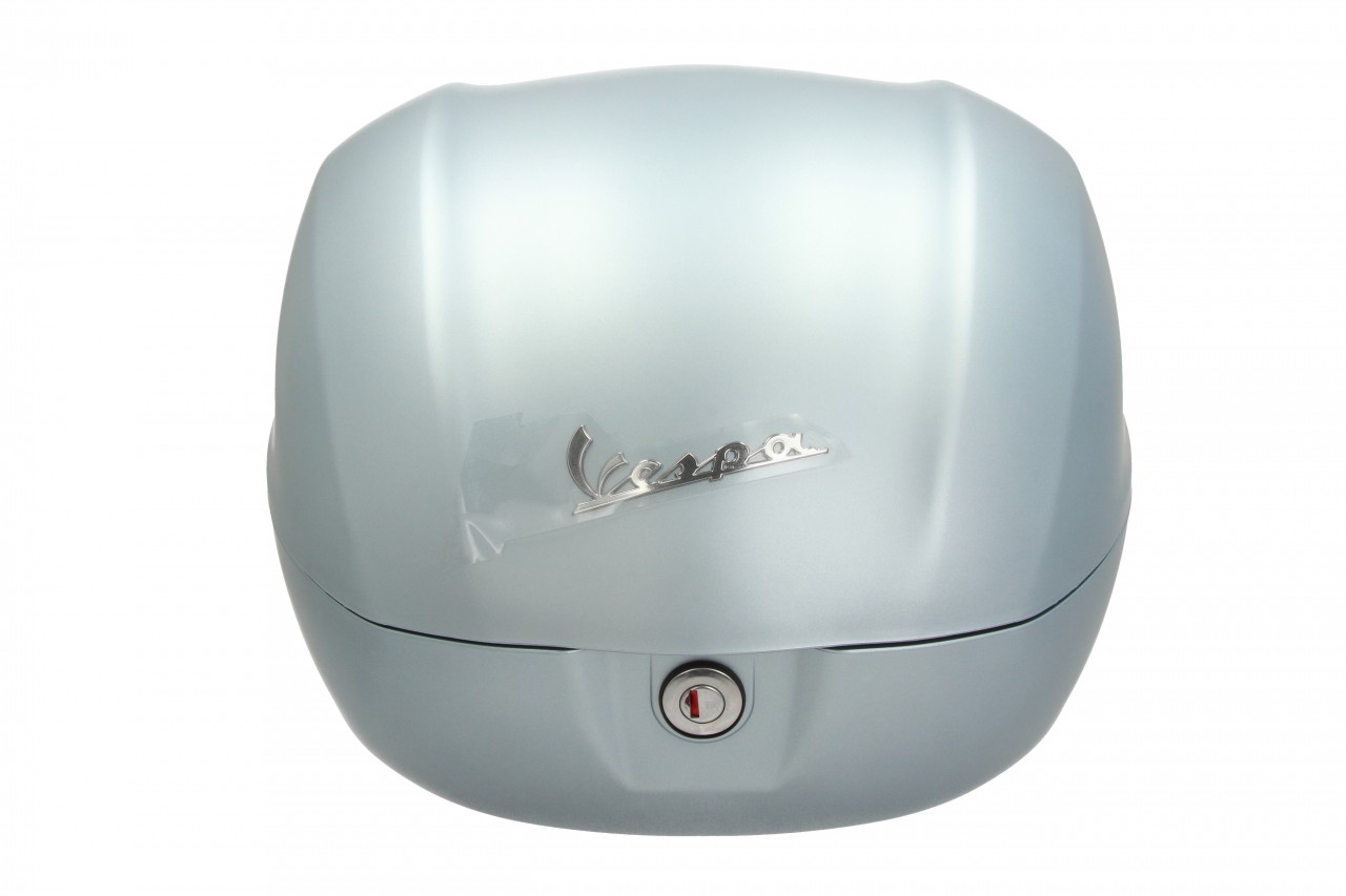 Originele Topcase 32 l. voor Vespa Primavera / GTS Grijs Blauw Mat (G02)
