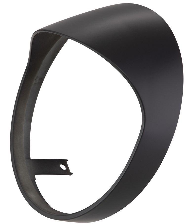 Lamp ring voor Vespa GTS/GTS Super HPE 125/300 ('19-), mat zwart