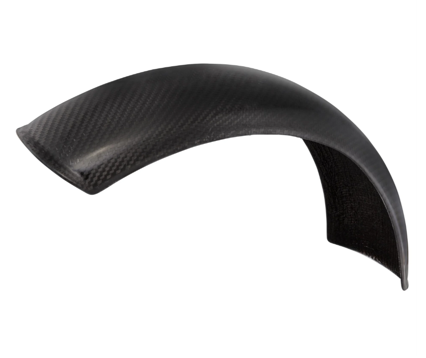 Spatbord Garelli EVO II zonder beugel, universeel voor Vespa PX 80-200ccm, carbon blank