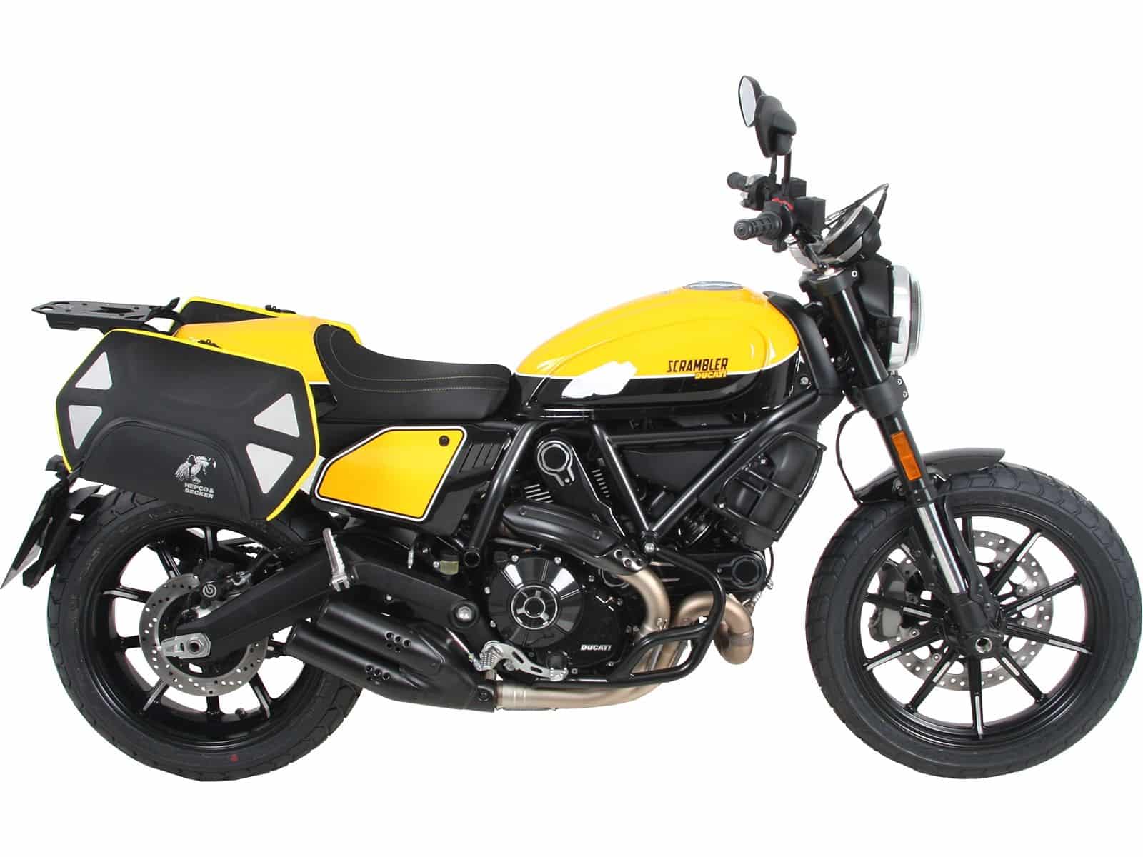 C-Bow zijdrager zwart voor Ducati Scrambler 800 (19-22) Hepco & Becker