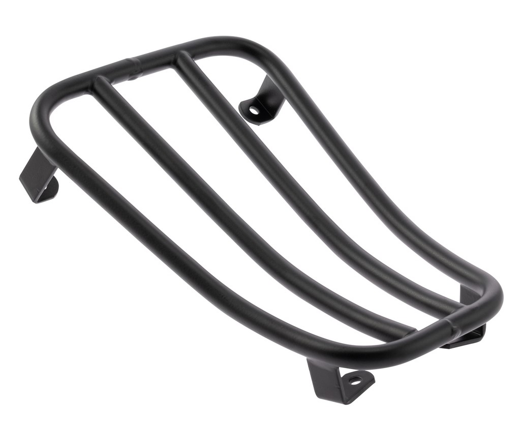 Bagagerek doortrap voor Vespa GTS/GTS Super/GTV/GT 60/GT L 125-300cc 4T LC, mat zwart