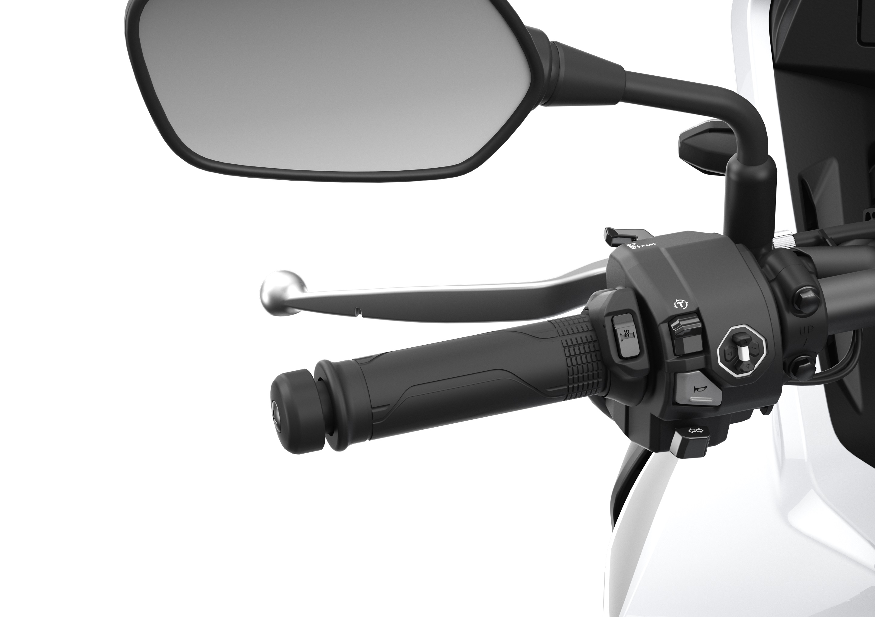 Handvatverwarming (incl. montageset) voor Honda CB 500 Hornet (24-) Origineel