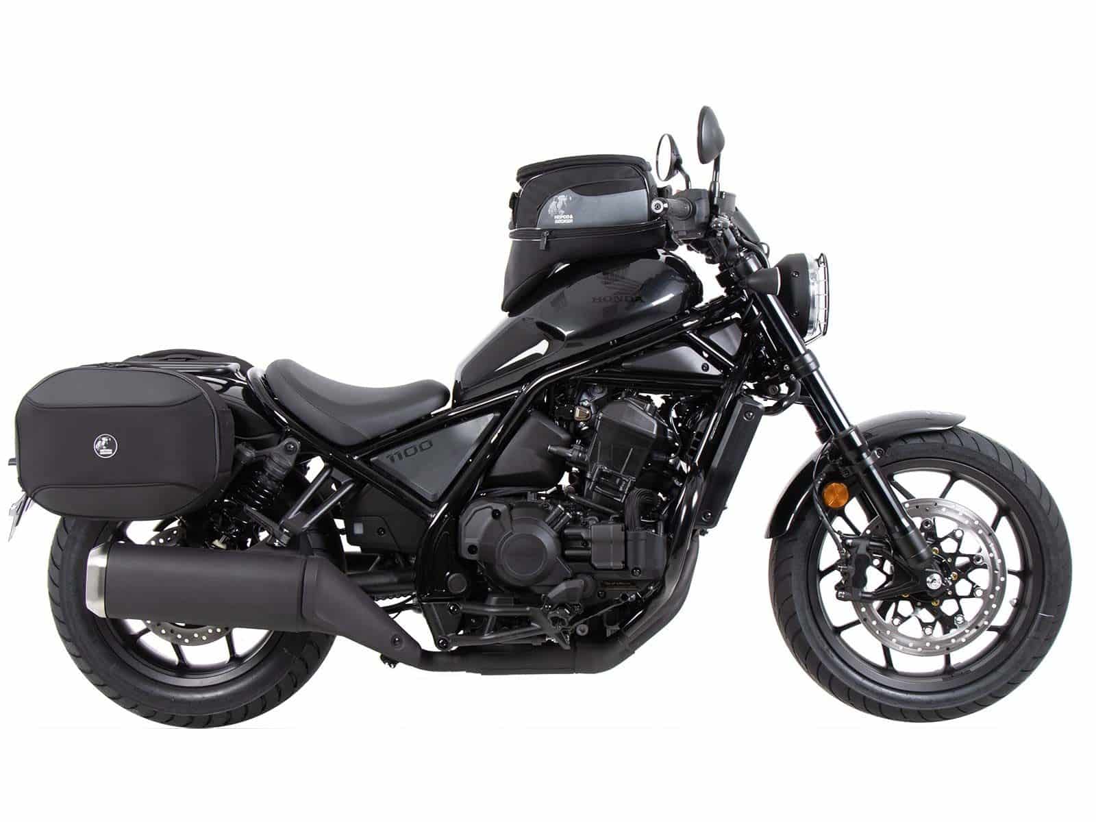 C-Bow zijdrager zwart voor Honda CMX 1100 Rebel /DCT /SE (25-) Hepco & Becker