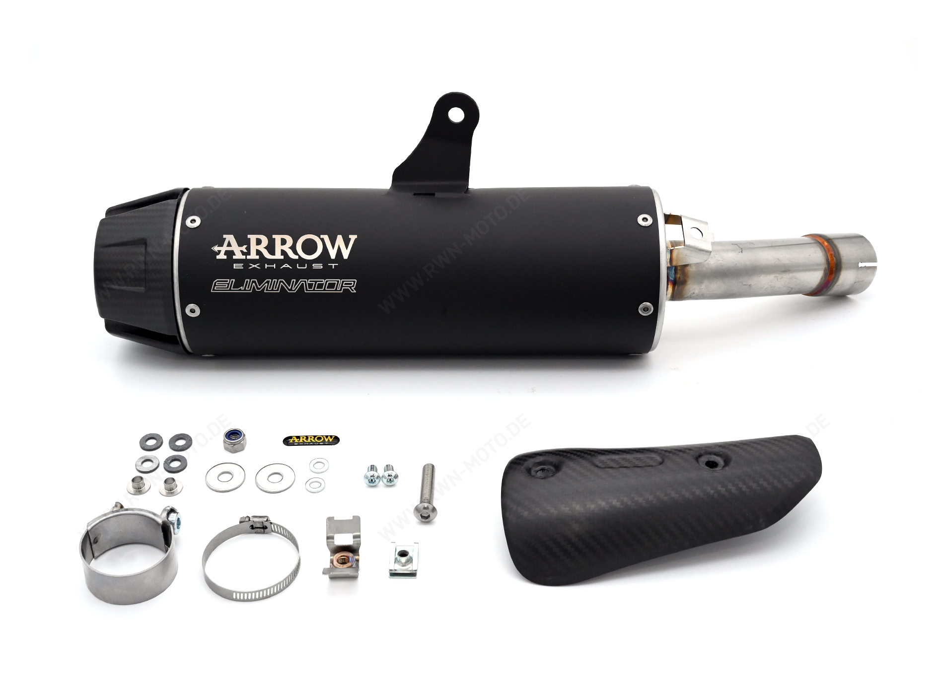 Arrow Slip-On sportuitlaat voor Kawasaki Eliminator 500 (24-)