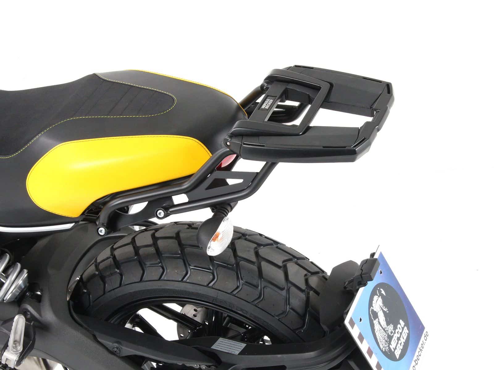 Easyrack topkoffer zwart voor Ducati Scrambler 800 (15-18) Hepco & Becker