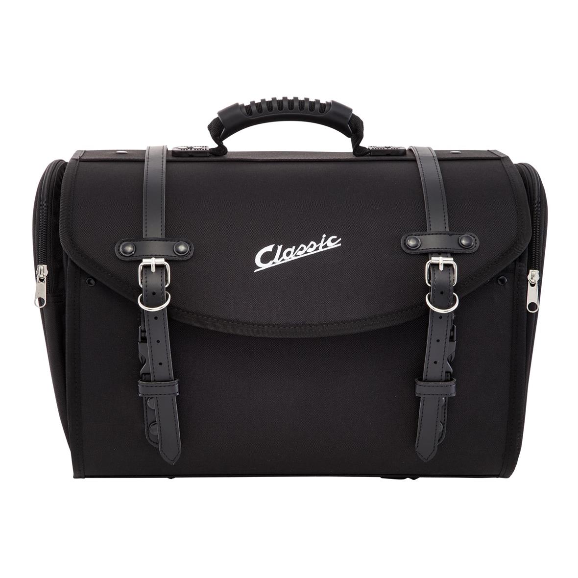 Classic" grote tas voor Vespa - zwart, nylon