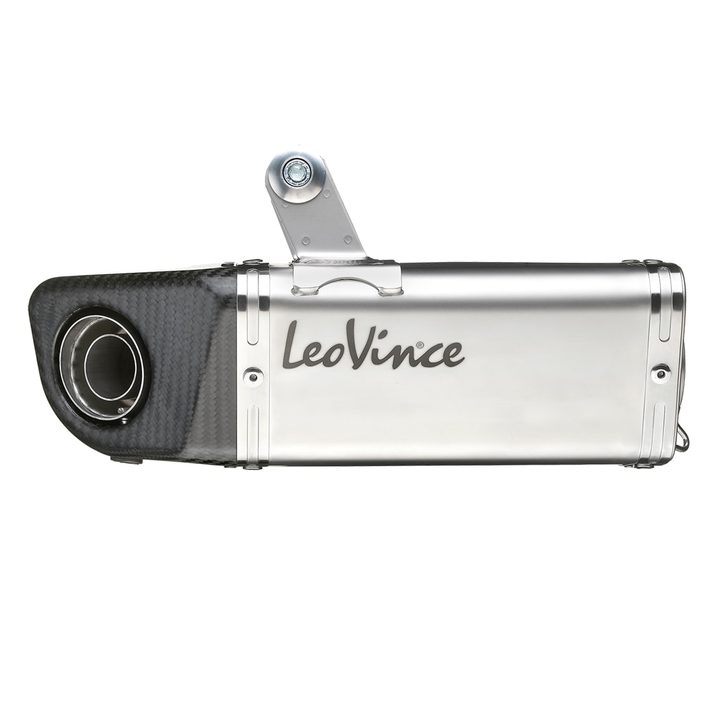 LeoVince uitlaatsysteem Underbody Evo 2, Slip On voor Kawasaki ER-6n/f / Ninja 650R / Versys 650