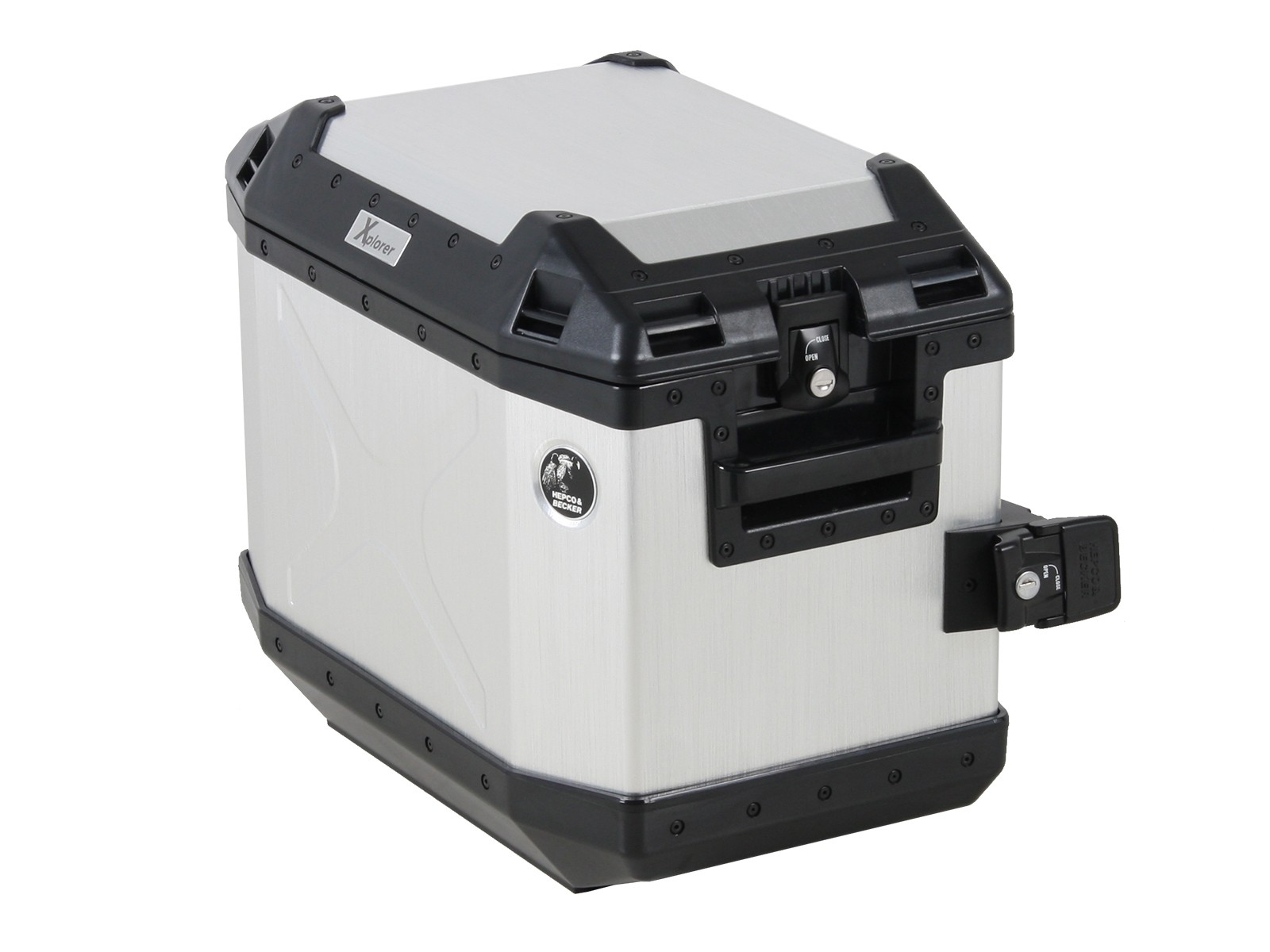 Zijtas Alu Xplorer 40 zilver Hepco & Becker