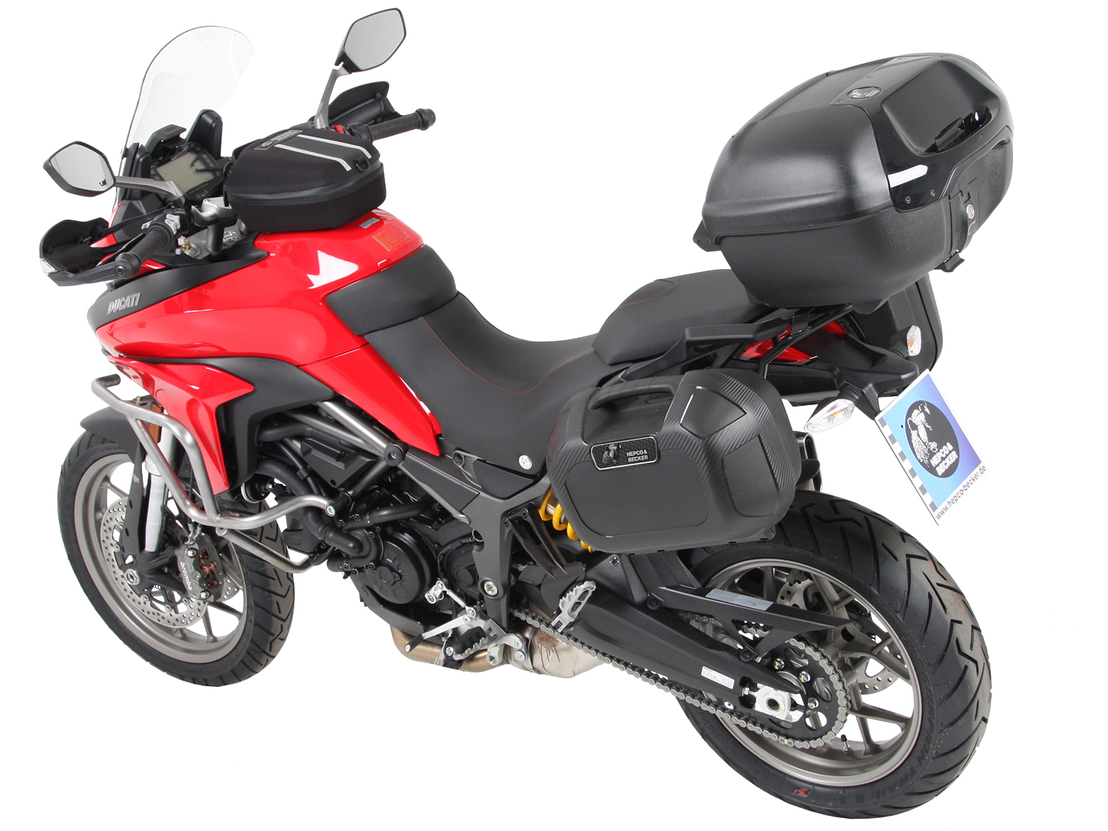 Basis tankring incl. tanktas slotunit voor Ducati Multistrada 950 /S (17-21)