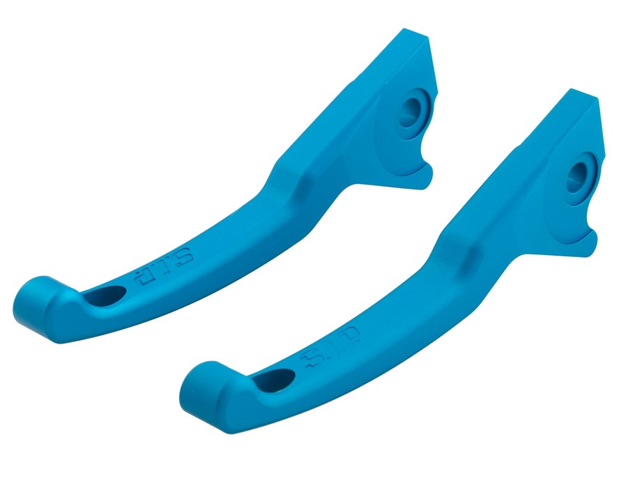 Sport remhendelset Shorty voor Vespa, rechts en links, blauw mat