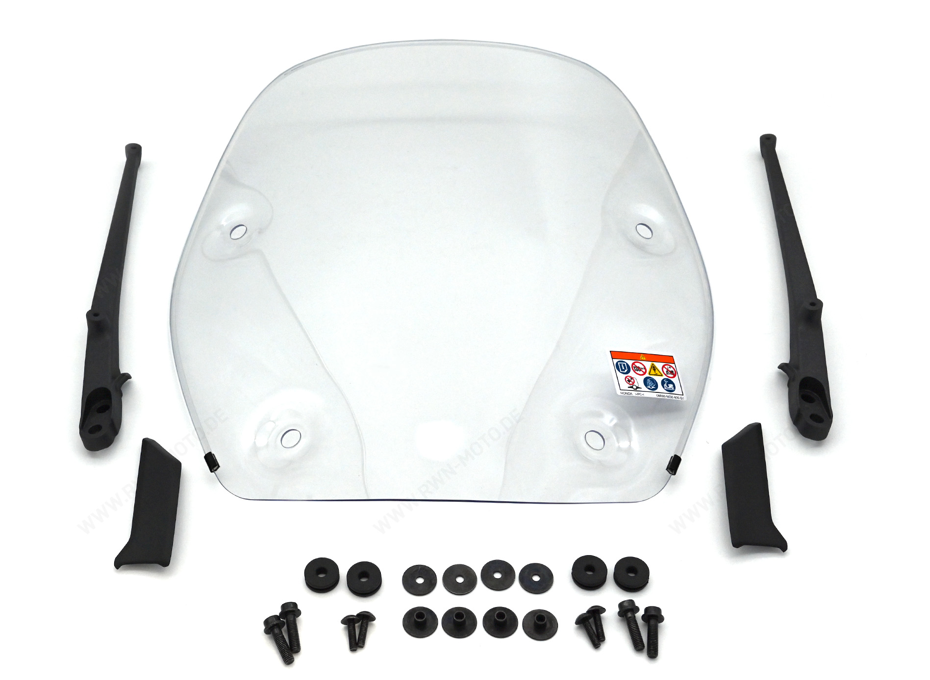 Hoge voorruit voor Honda SH 350i (21-) Origineel