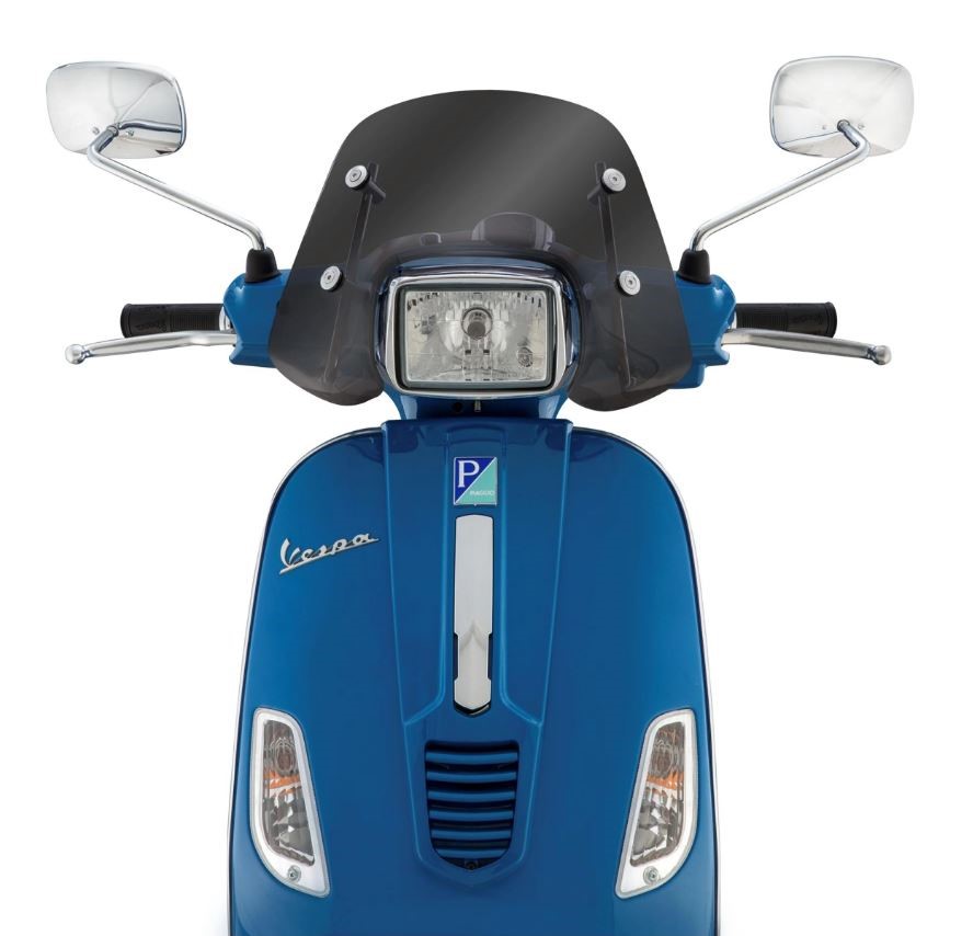 Flyscreen ERMAX Piccolo voor Vespa S 50-150cc, getint