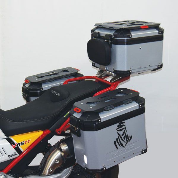 Paar bagagerekken voor originele zijkoffers voor Moto Guzzi V85 TT