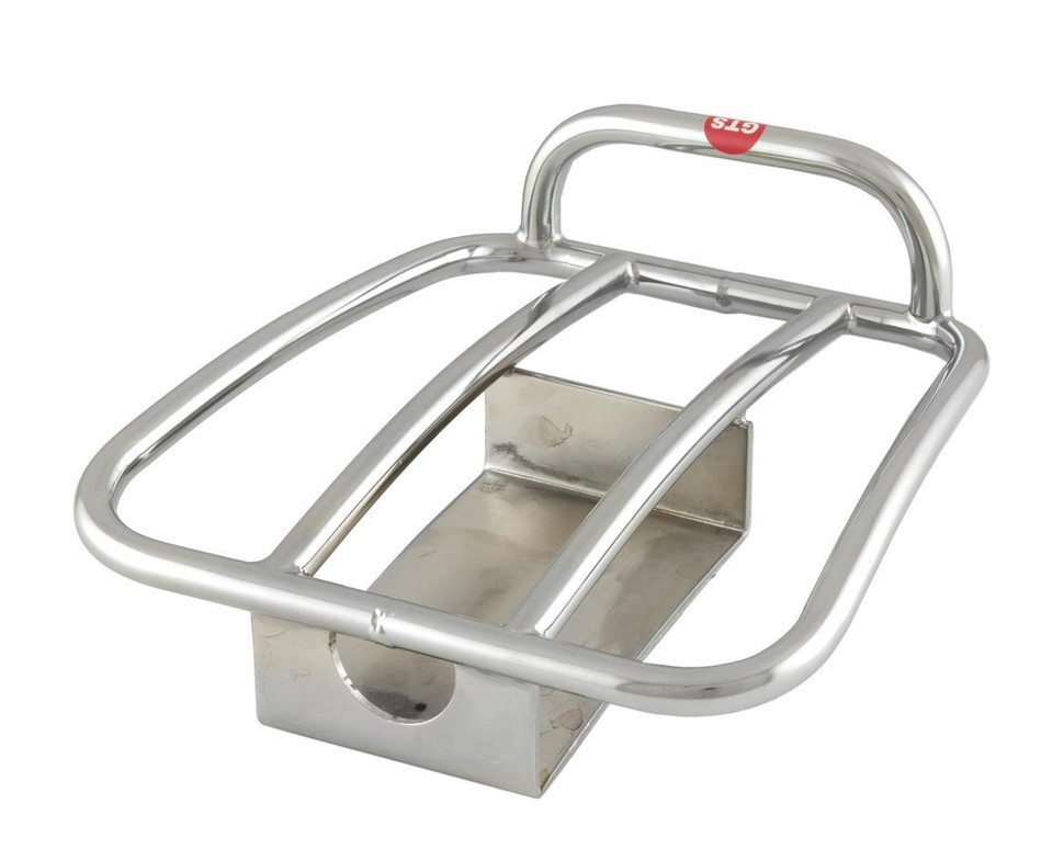 Bagagerek achteraan jaren 70 voor Vespa GTS/GTV/GT 125-300cc 4T LC, chroom