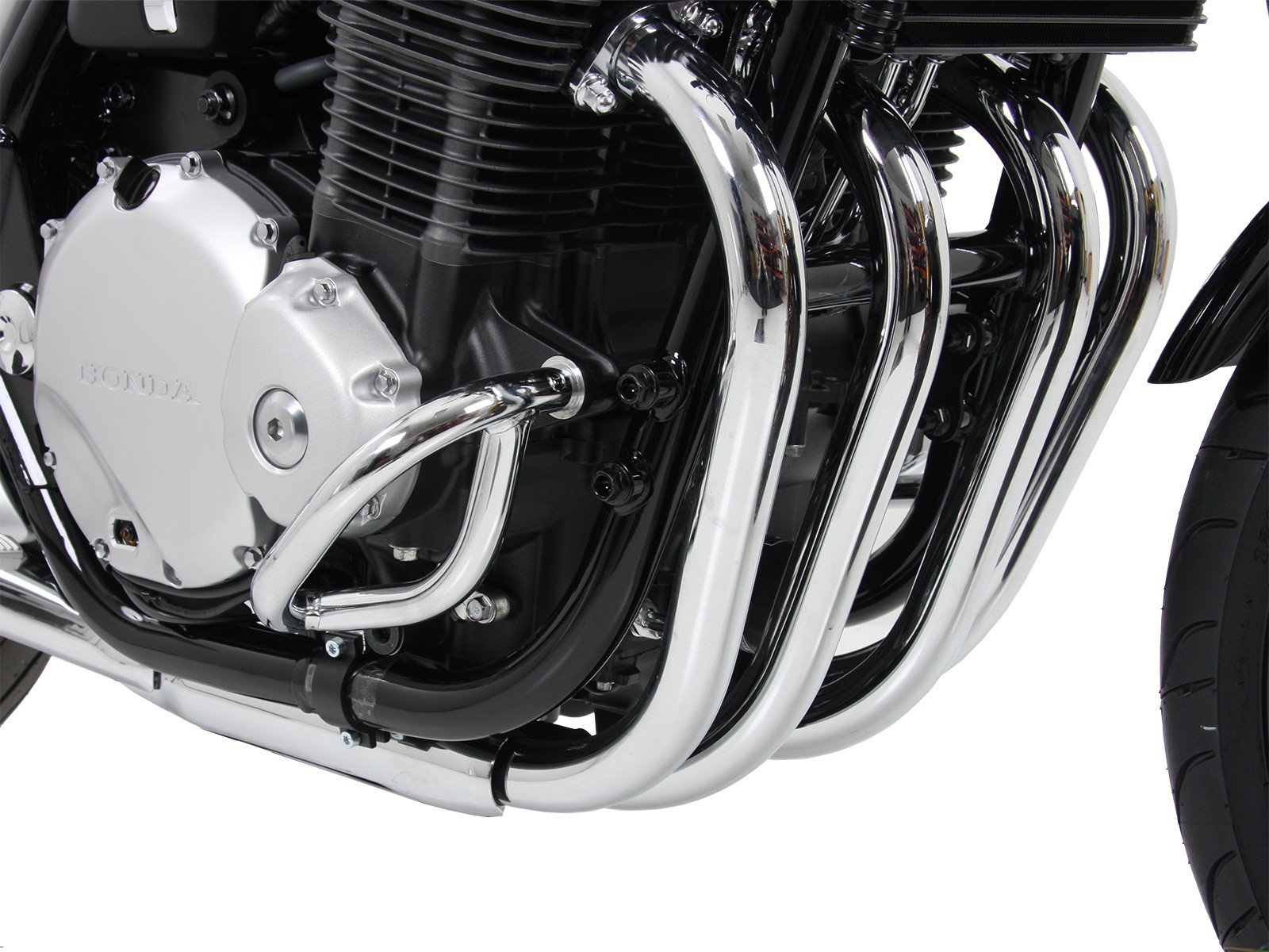 Chroom motorbeschermer voor Honda CB 1100 EX /RS (17-20) Hepco & Becker