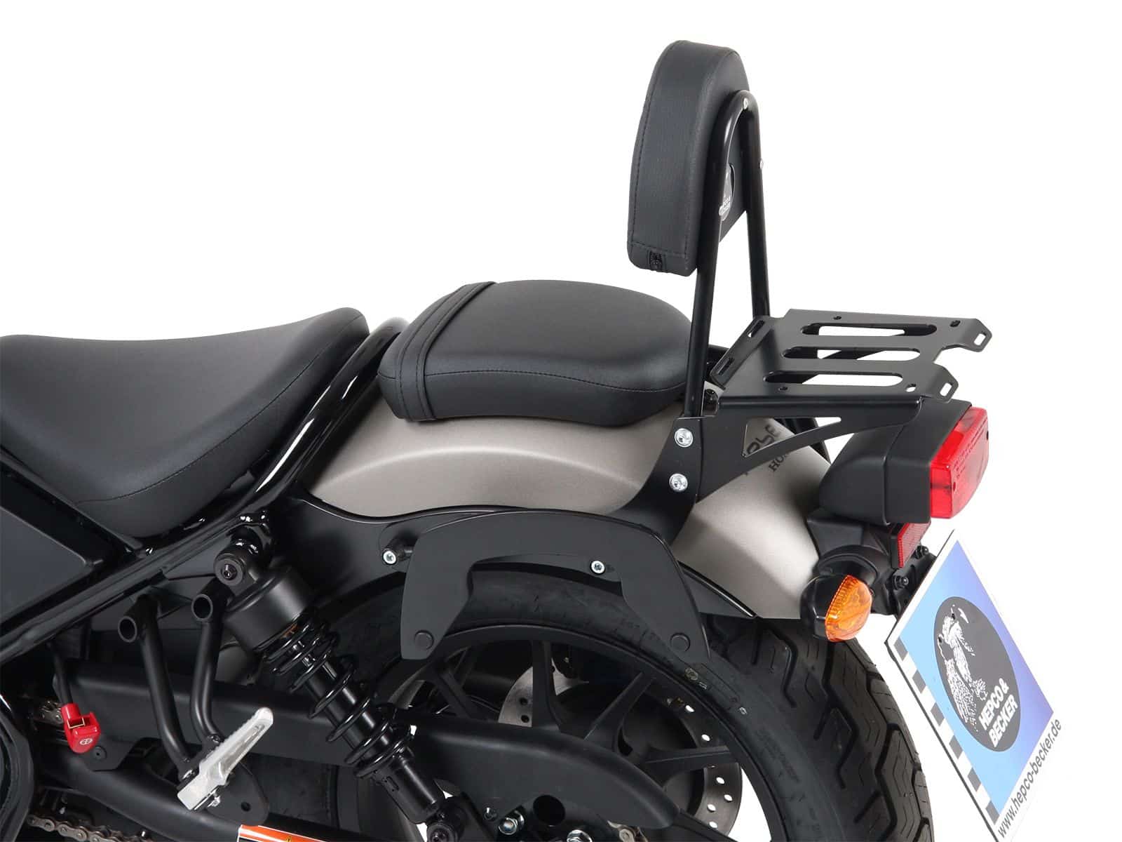 C-Bow zijdrager zwart voor Honda CMX 500 Rebel (17-) Hepco & Becker