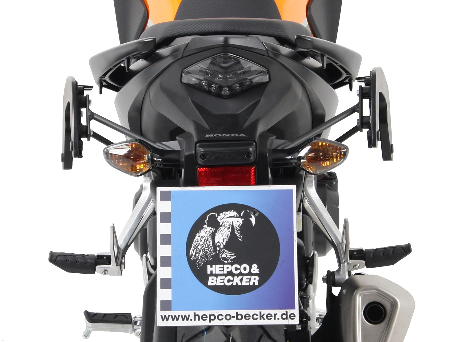 C-Bow tashouder antraciet voor Honda CB 500 X (17-18) Hepco & Becker