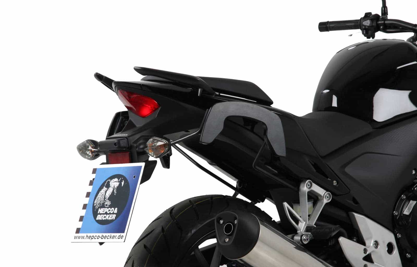 C-Bow zijdrager antraciet voor Honda CBR 500 R (13-15) Hepco & Becker