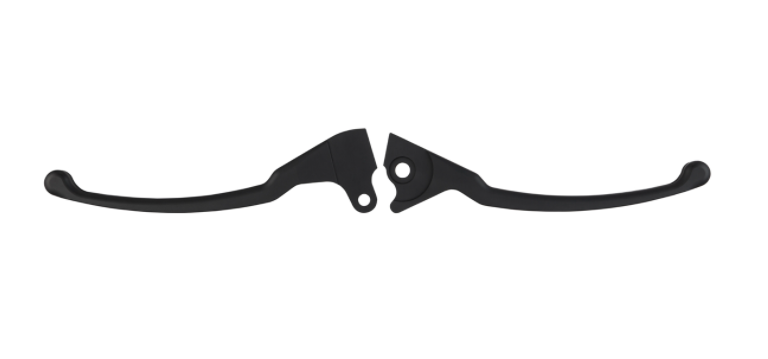 Sport hendelset rem links/rechts voor Vespa LX/LXV/S/Primavera/Sprint 50-150cc, mat grijs