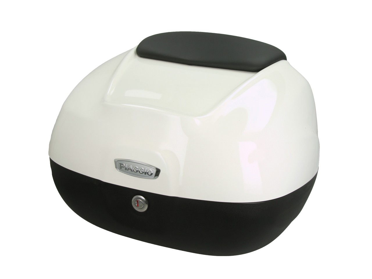 Topkoffer 37 l met rugleuning voor Piaggio MP3 HPE Maxi 400 Sport (2024) - montebianco 544