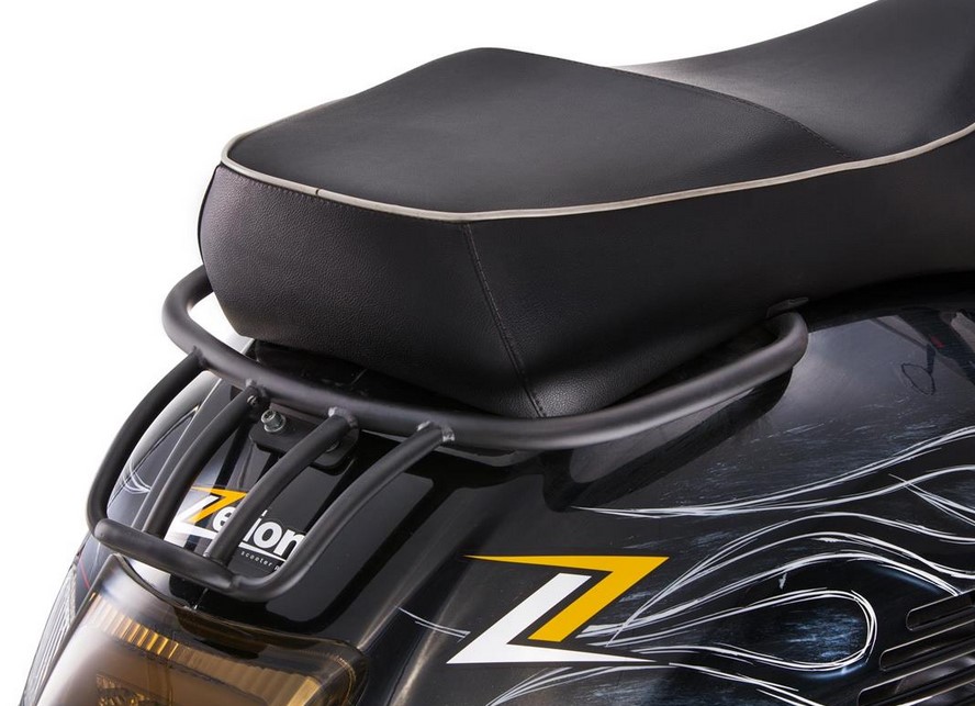 Bagagerek achteraan voor Vespa GTS/GTS Super/GTV/GT 60/GT L 125-300cc 4T LC, zwart