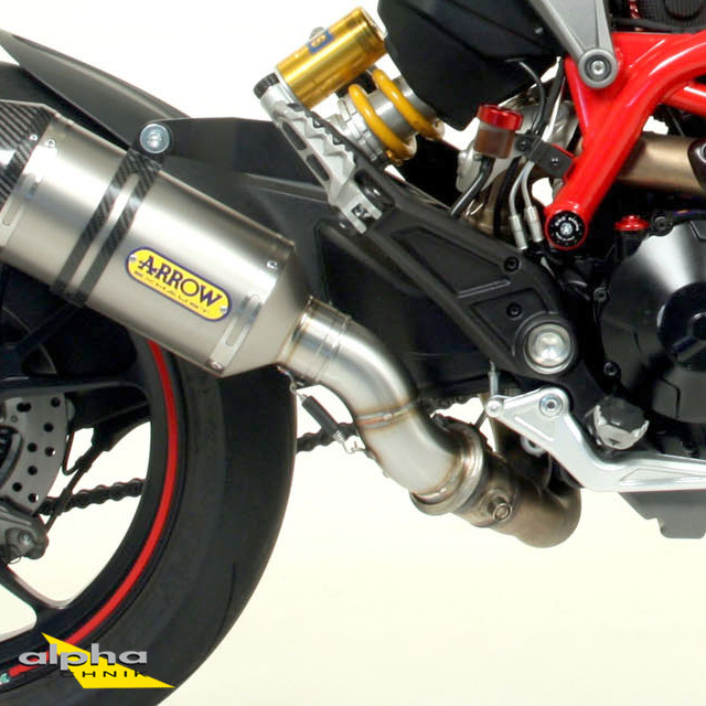ARROW Racing-Zwischenrohr für Ducati Hypermotard 821 2013-2015 / Hypermotard 821 SP 2013-2015 / Hype