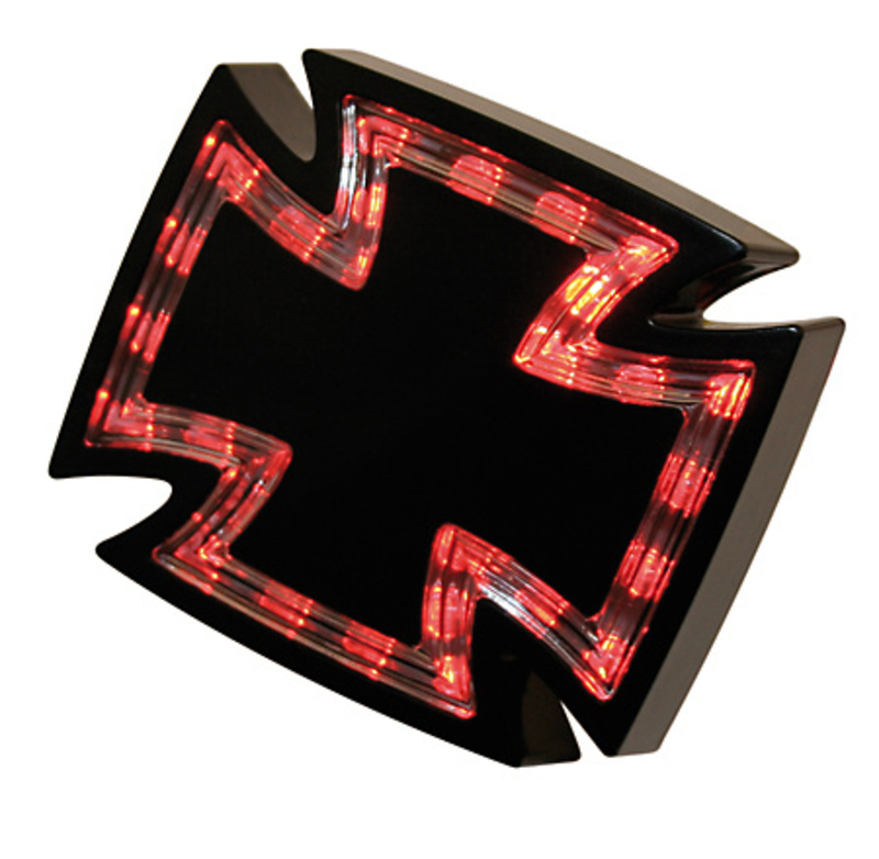 HIGHSIDER pro Gothic LED achterlicht zwart/transparant (1pc)