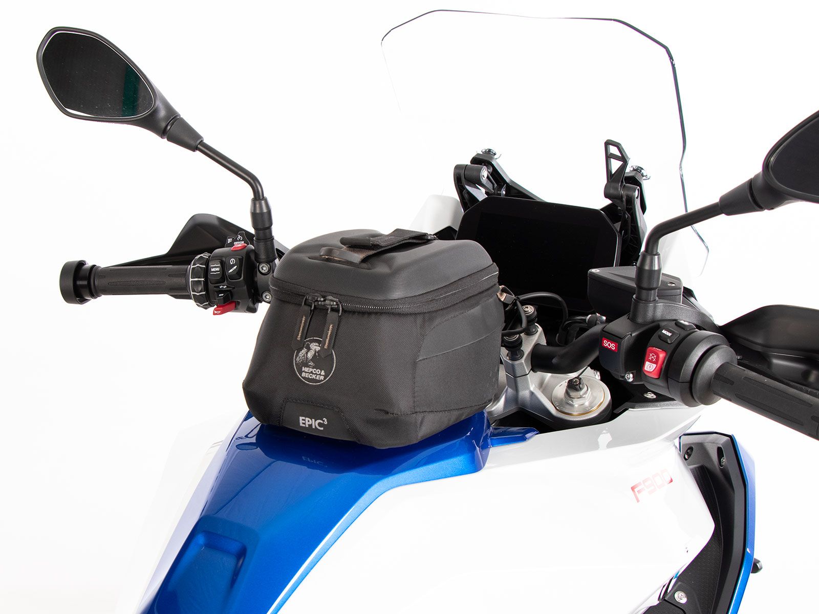 Basistankring incl. tanktasvergrendeling voor BMW F 900 XR (25-) Hepco & Becker
