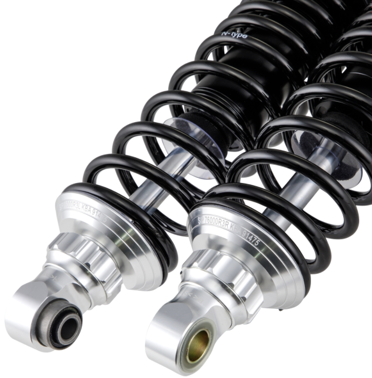 Achterschokdemper voor Vespa GTS/GTS Super/GTV/GT 60/GT/GT L 125-300cc, zilver