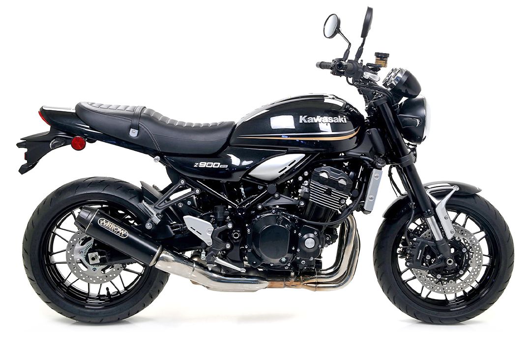 ARROW Uitlaat DARK REBEL voor Kawasaki Z 900 RS (18-)