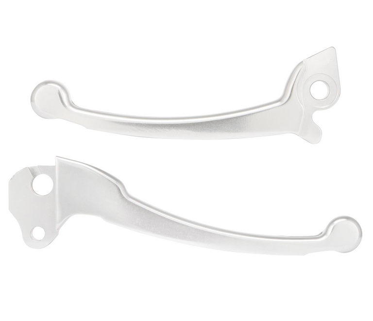Sport hendelset koppeling/rem voor Vespa PX 125-200cc, HBZ Grimeca, rechts/links, zilver