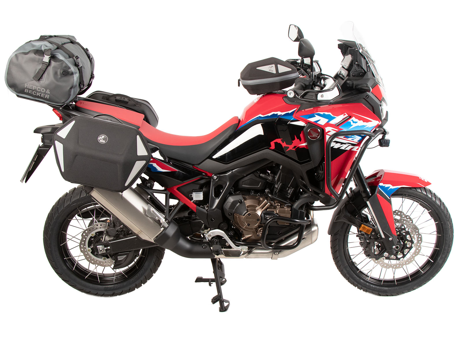 C-Bow zijdrager zwart voor Honda CRF 1100 L Africa Twin (24-) Hepco & Becker