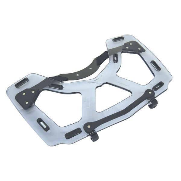 Bagagerek voor topkoffer BMW K 1600 GT /R 1250 RT /R 1200 RT, PMMA, licht getint