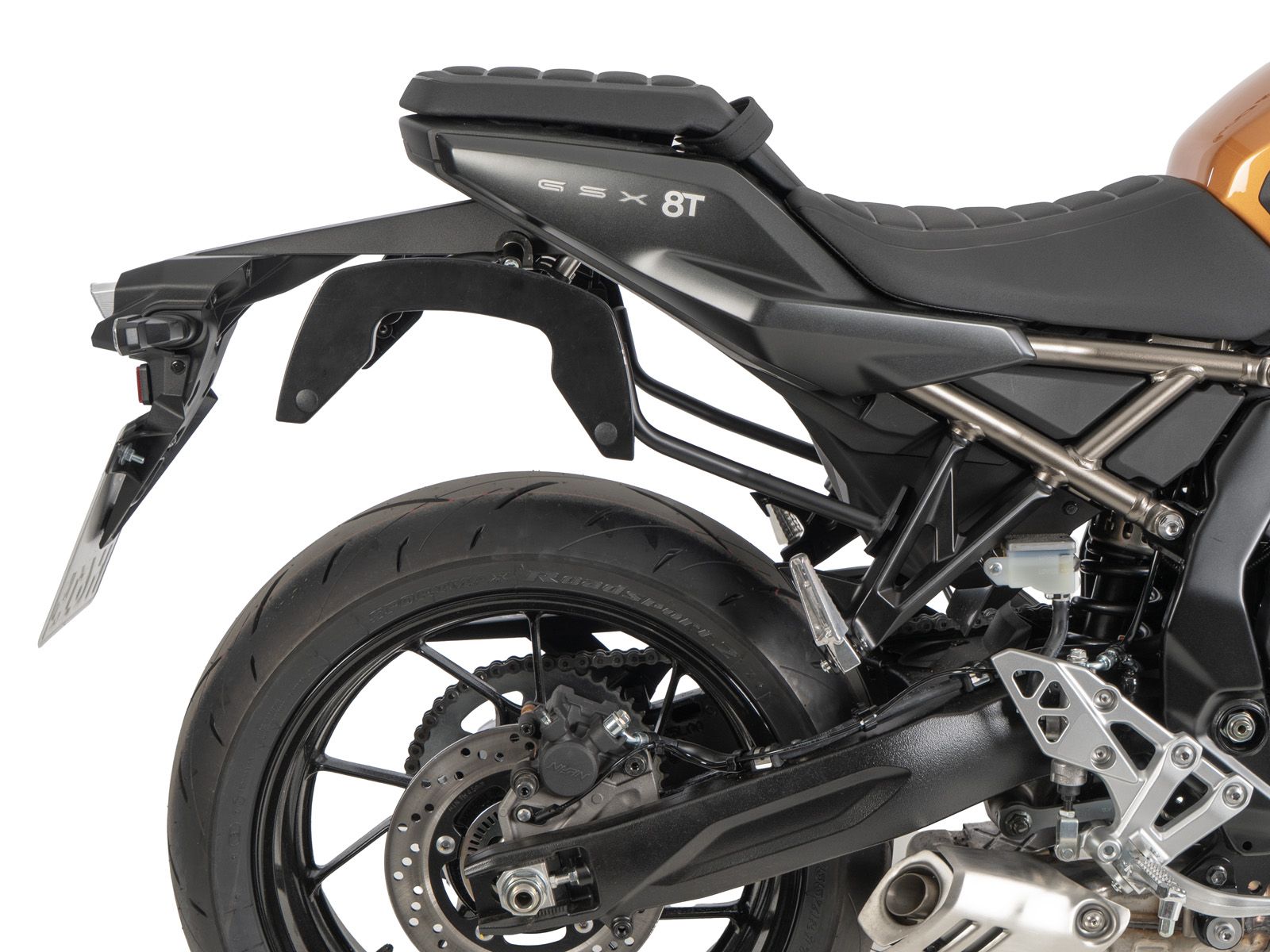 C-Bow zijdrager zwart voor Suzuki GSX-8T (25-) Hepco & Becker