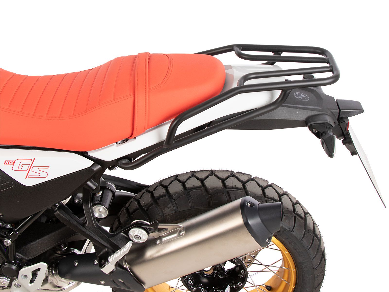 Buisvormig bagagerek zwart voor BMW R 12 G/S (25-) Hepco & Becker