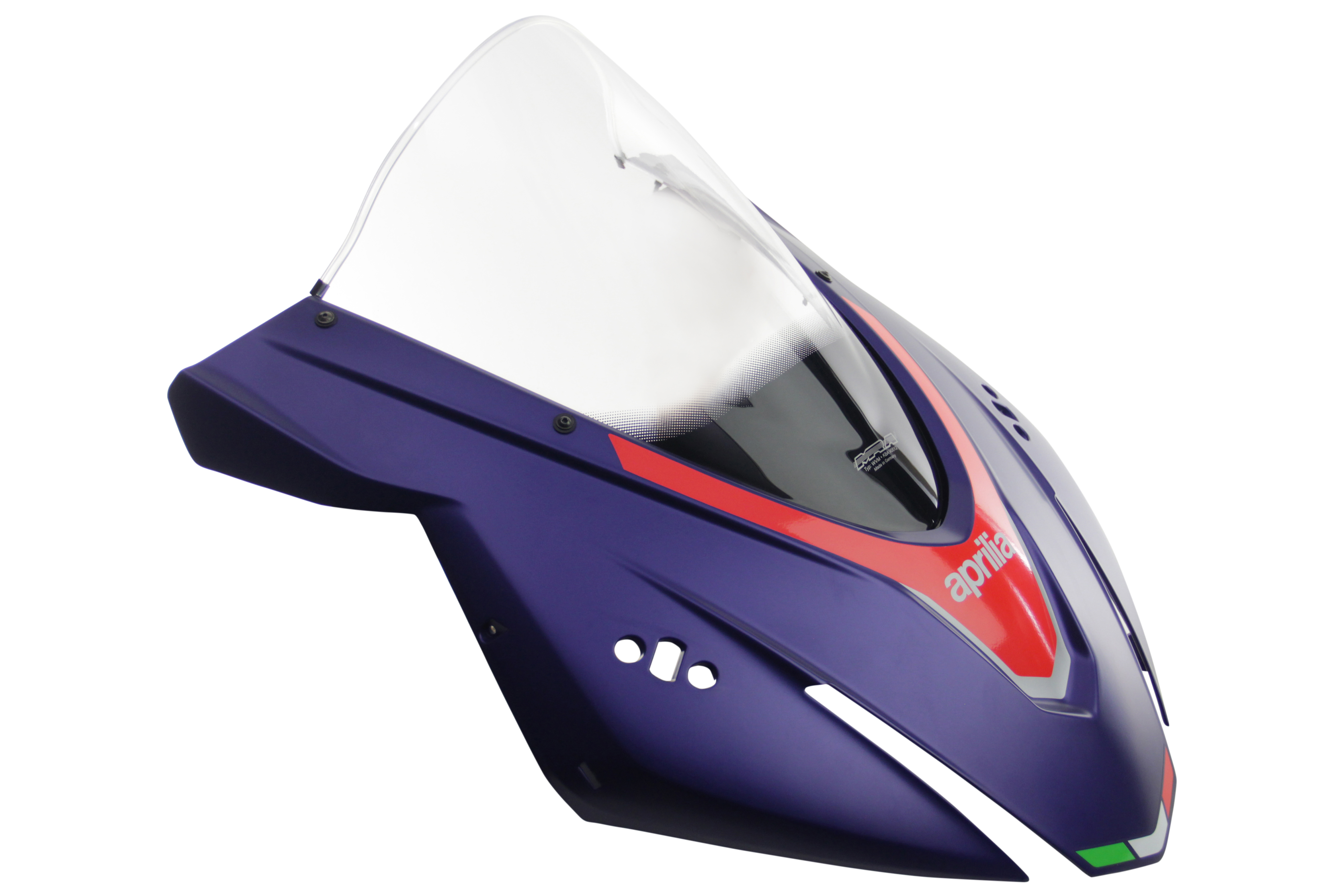 MRA Racing scherm "R" - kleurloos - Aprilia RSV 4 1100 Factory 2021-