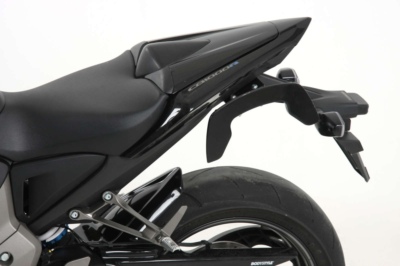 C-Bow zijdrager zwart voor Honda CB 1000 R (08-16) Hepco & Becker