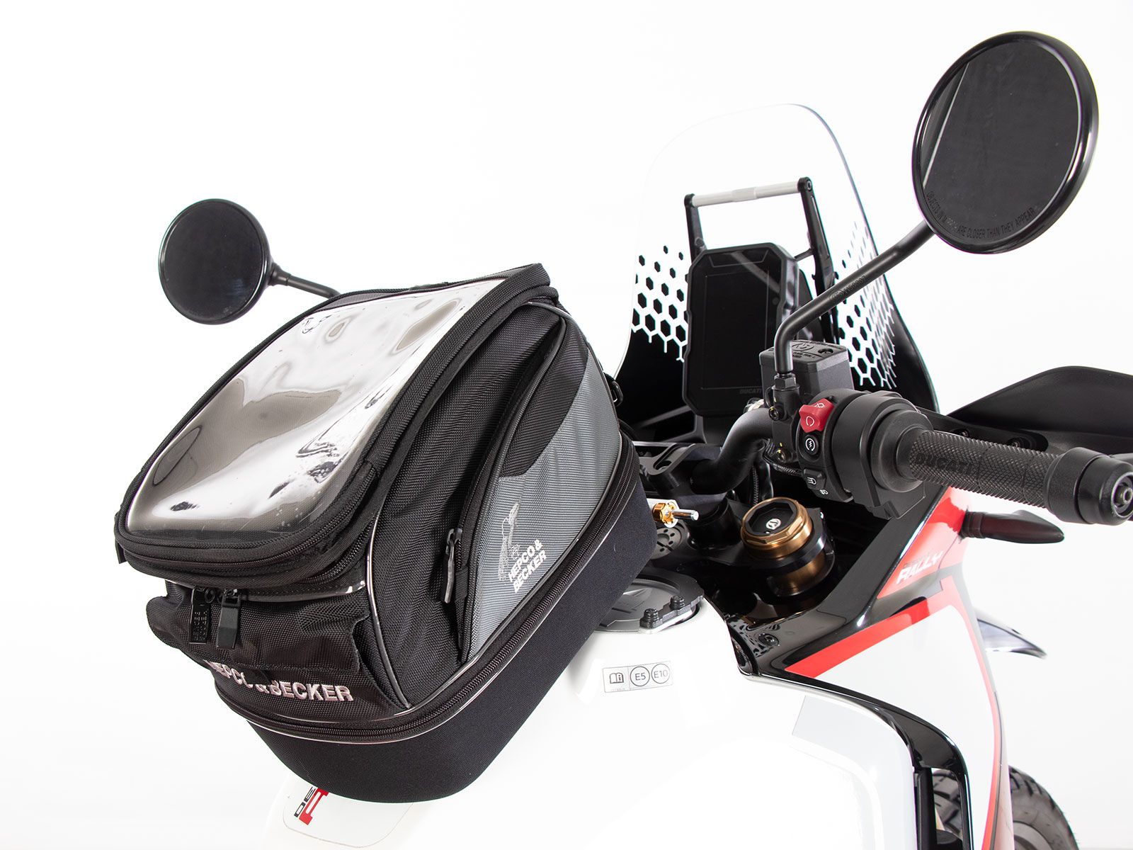 Basistankring incl. tanktasslot voor Ducati DesertX Rally (24-) Hepco & Becker