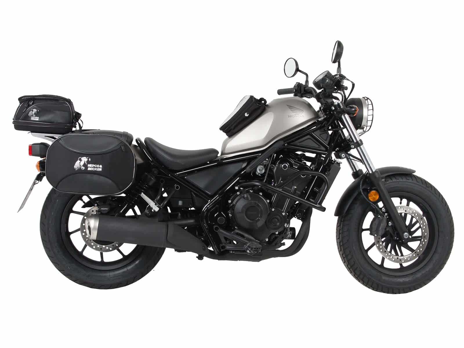 C-Bow zijdrager zwart voor Honda CMX 500 Rebel (17-) Hepco & Becker