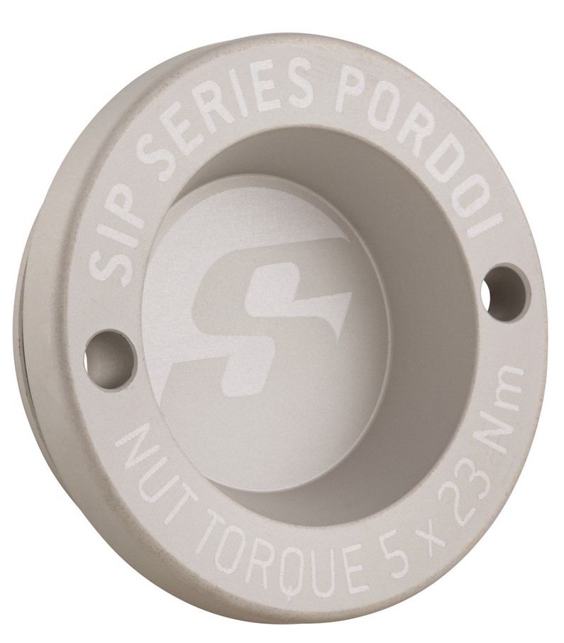 Stofhoes 12" velg vooraan voor Vespa GTS/GTS Super/GTV/GT 125-300ccm, zilver mat