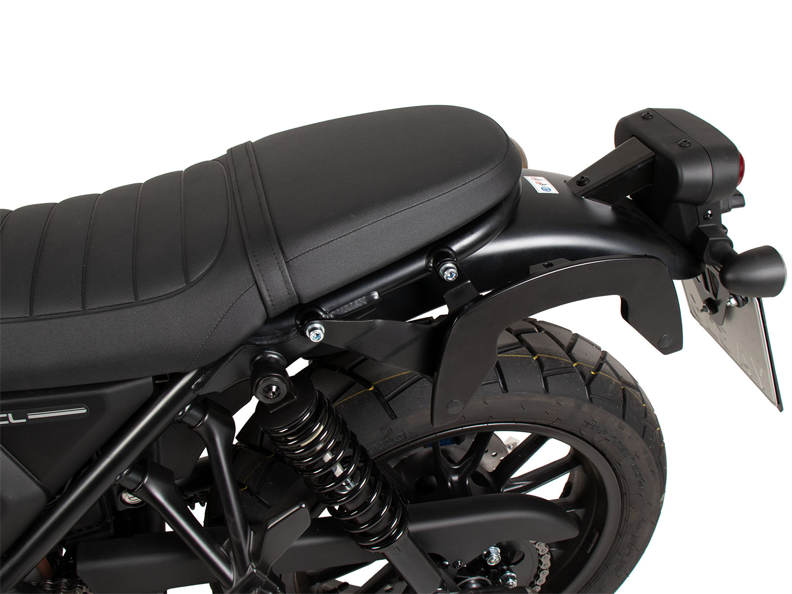 C-Bow zijdrager links zwart voor Honda CL 500 Scrambler (23-) Hepco & Becker