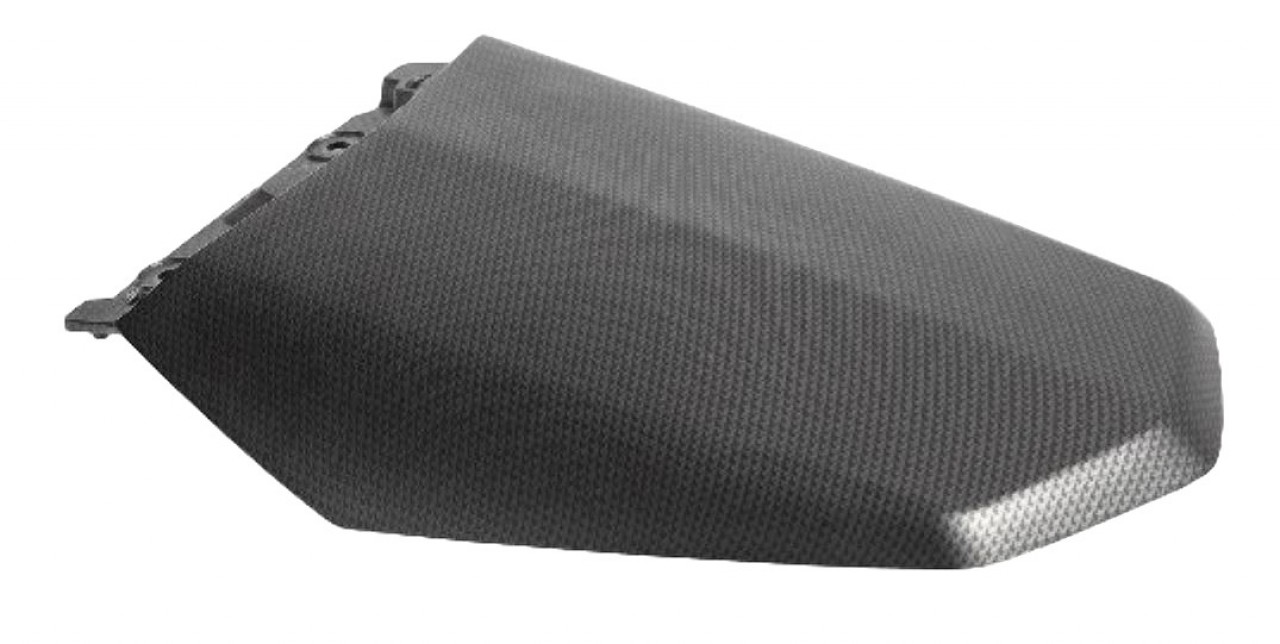 Achterkuip, zwart, carbonlook voor RX50 Factory, SX50, SX50 Factory, Motard