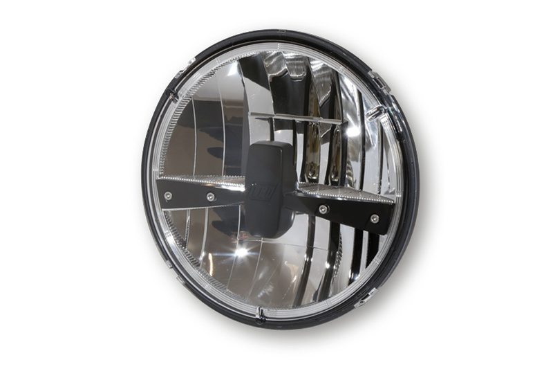 HIGHSIDER pro 7 inch koplampinzetstuk type 3 LED zwart E-goedgekeurd